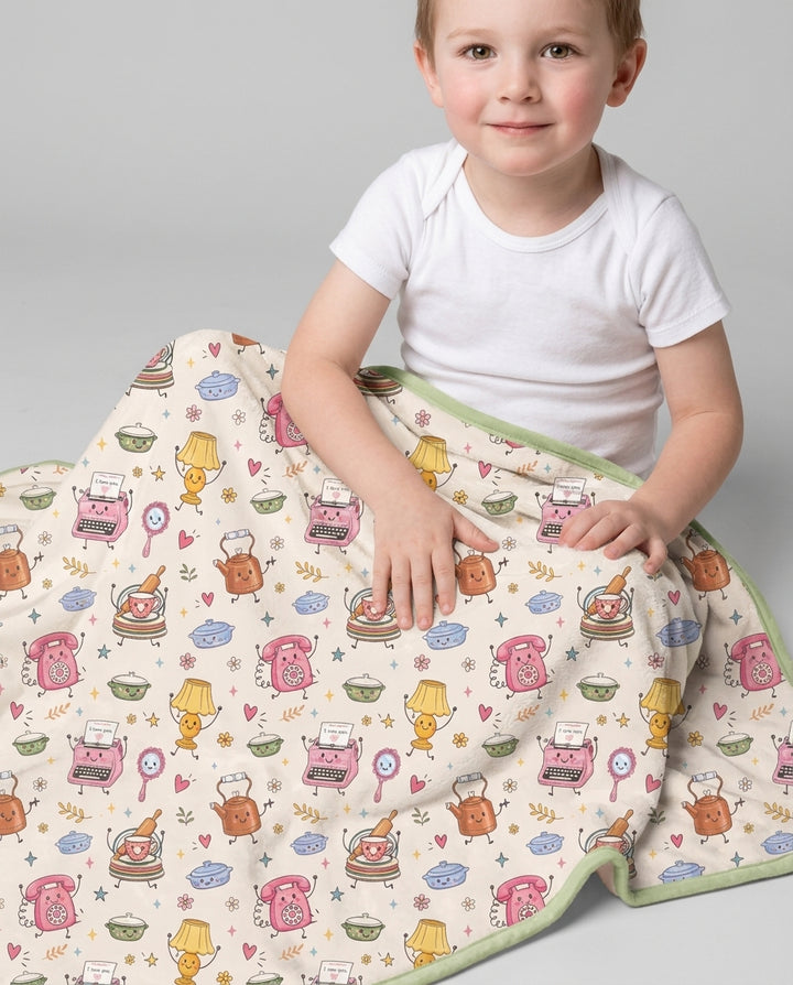 Vorlage Quilt Decke