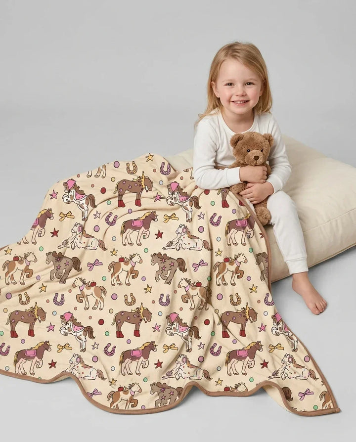 Lil' Buckaroo Bamboo Blanket