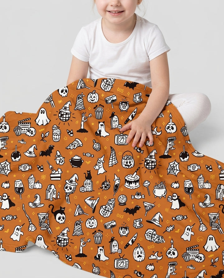 Spooky Season Bamboo Blanket