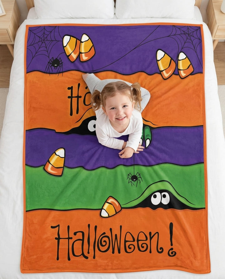 Happy Halloween Bamboo Blanket