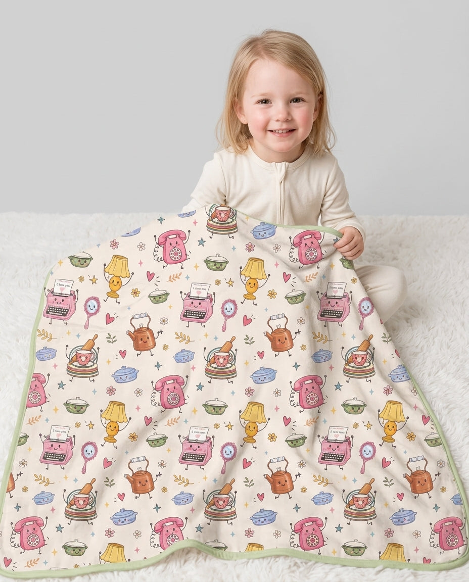 Vorlage Quilt Decke