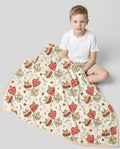 Three Sacred Hearts Bamboo Blanket