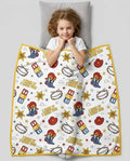 Little Cowgirl Bamboo Blanket