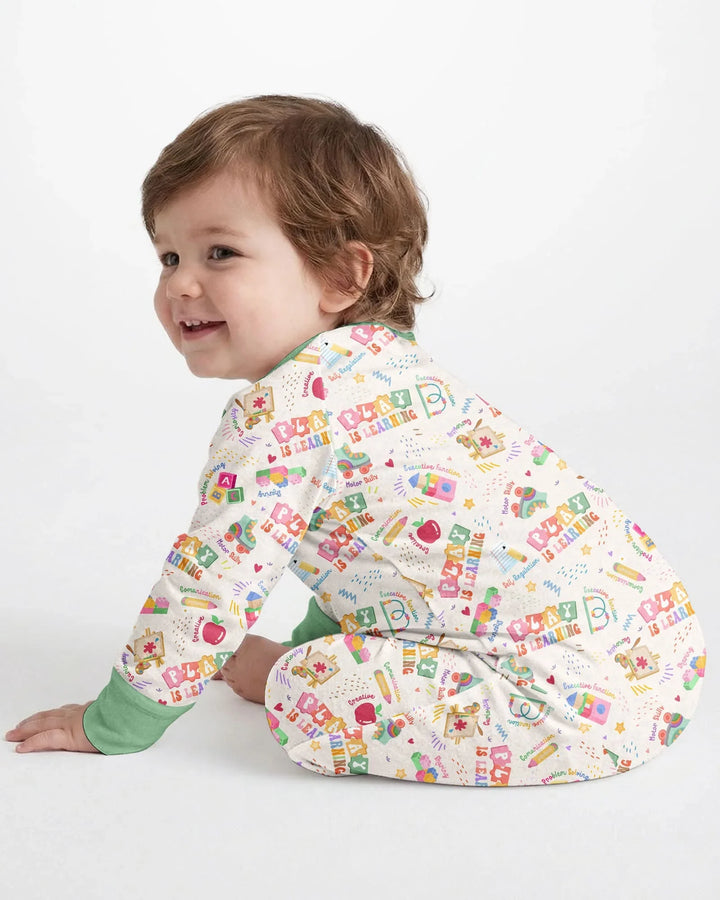 Gerippte Babykleidung mit individuellem Foto - Weich &amp; Skizzenhaft