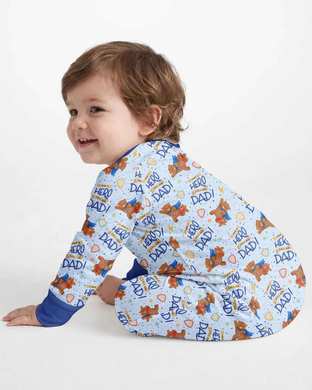 Gerippte Babykleidung mit individuellem Foto - Weich &amp; Skizzenhaft