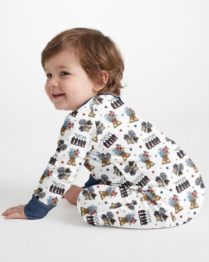Gerippte Babykleidung mit individuellem Foto - Weich &amp; Skizzenhaft
