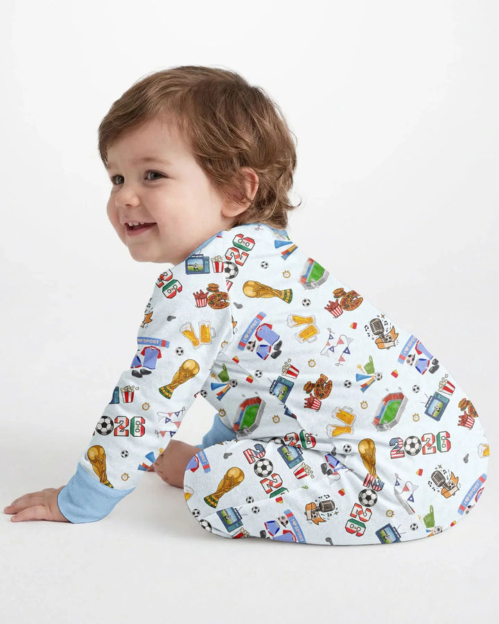 Gerippte Babykleidung mit individuellem Foto - Weich &amp; Skizzenhaft