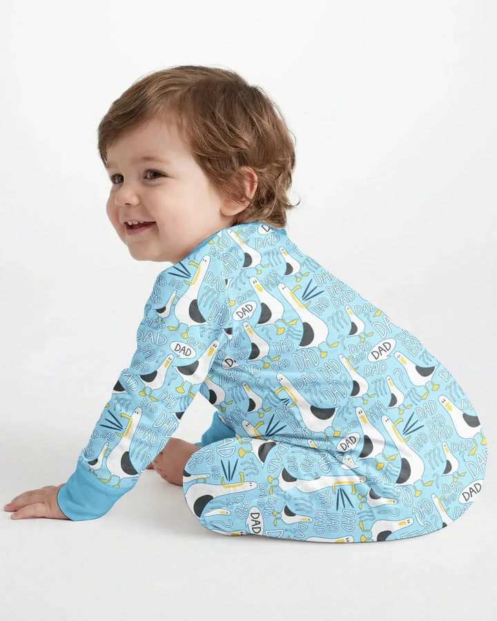 Gerippte Babykleidung mit individuellem Foto - Weich &amp; Skizzenhaft