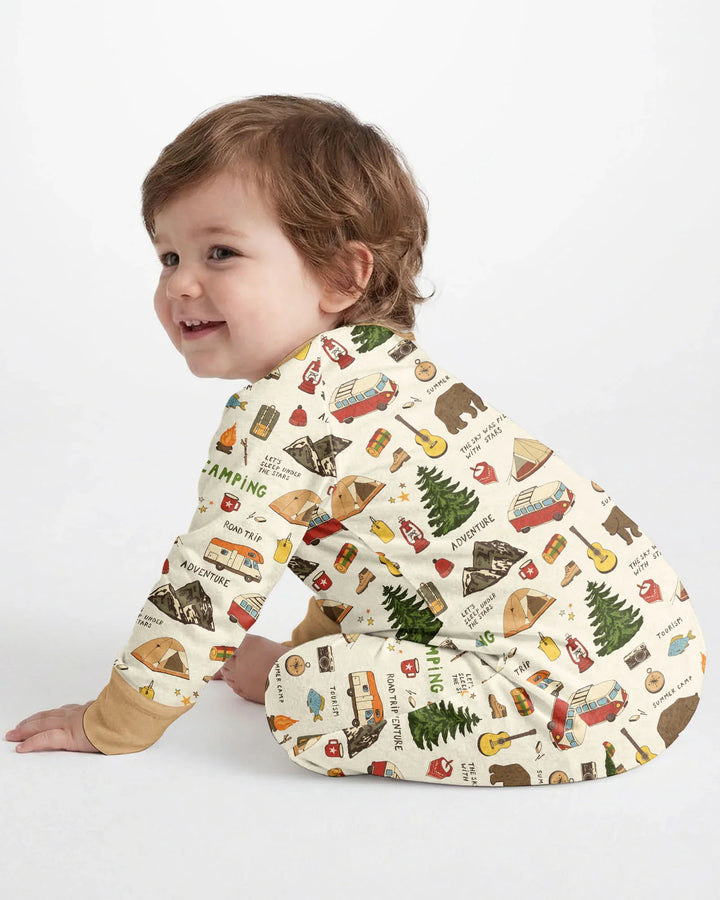 Gerippte Babykleidung mit individuellem Foto - Weich &amp; Skizzenhaft