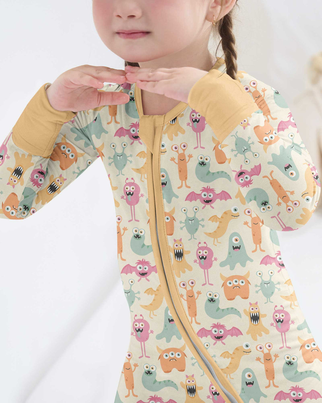 Monster Boo Bash Bamboo Convertible Zippy