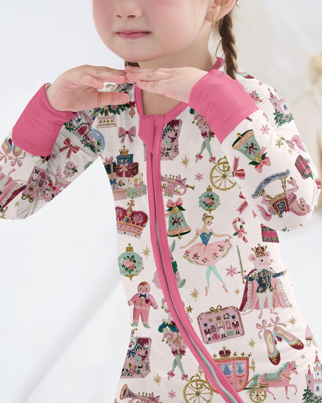 Nutcracker Christmas Bamboo Convertible Zippy
