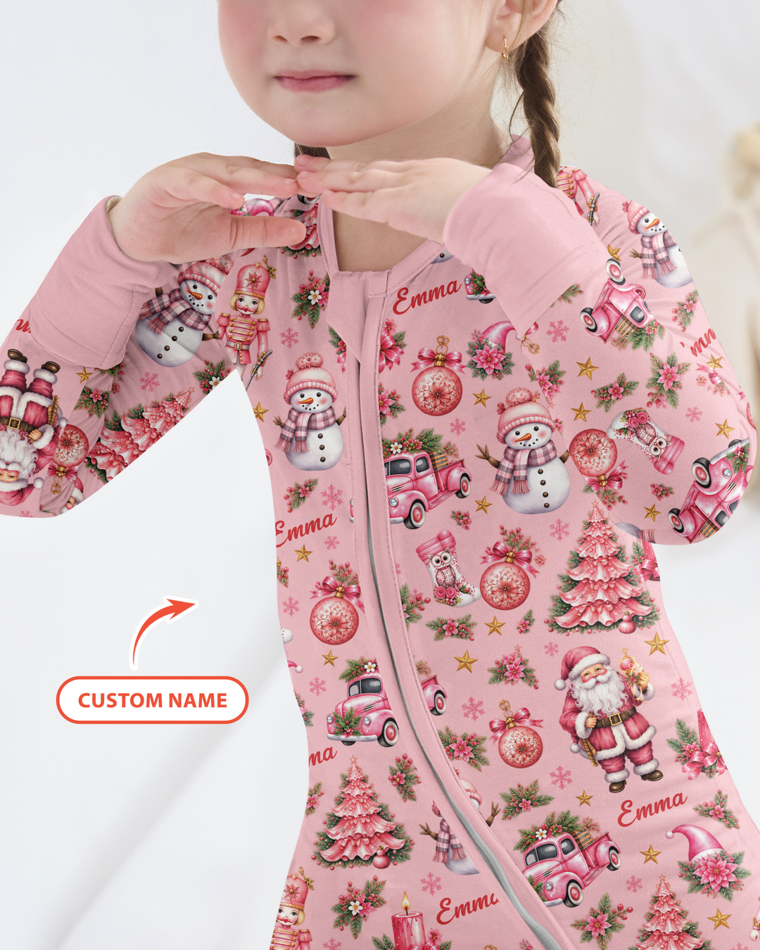 Christmas Tree Pinky Bamboo Convertible Zippy