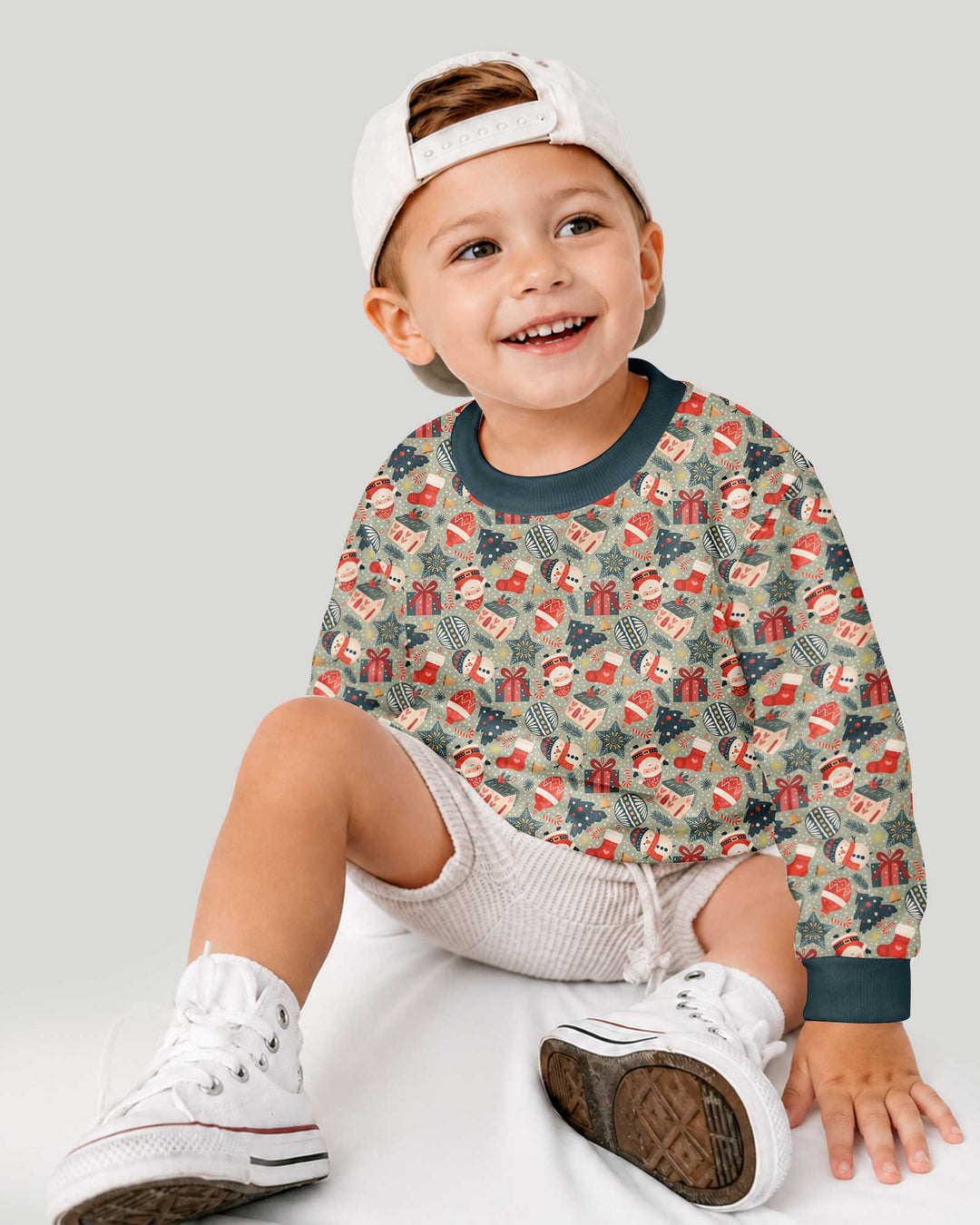 Christmas Ornaments Bamboo Crewneck Sweatshirt