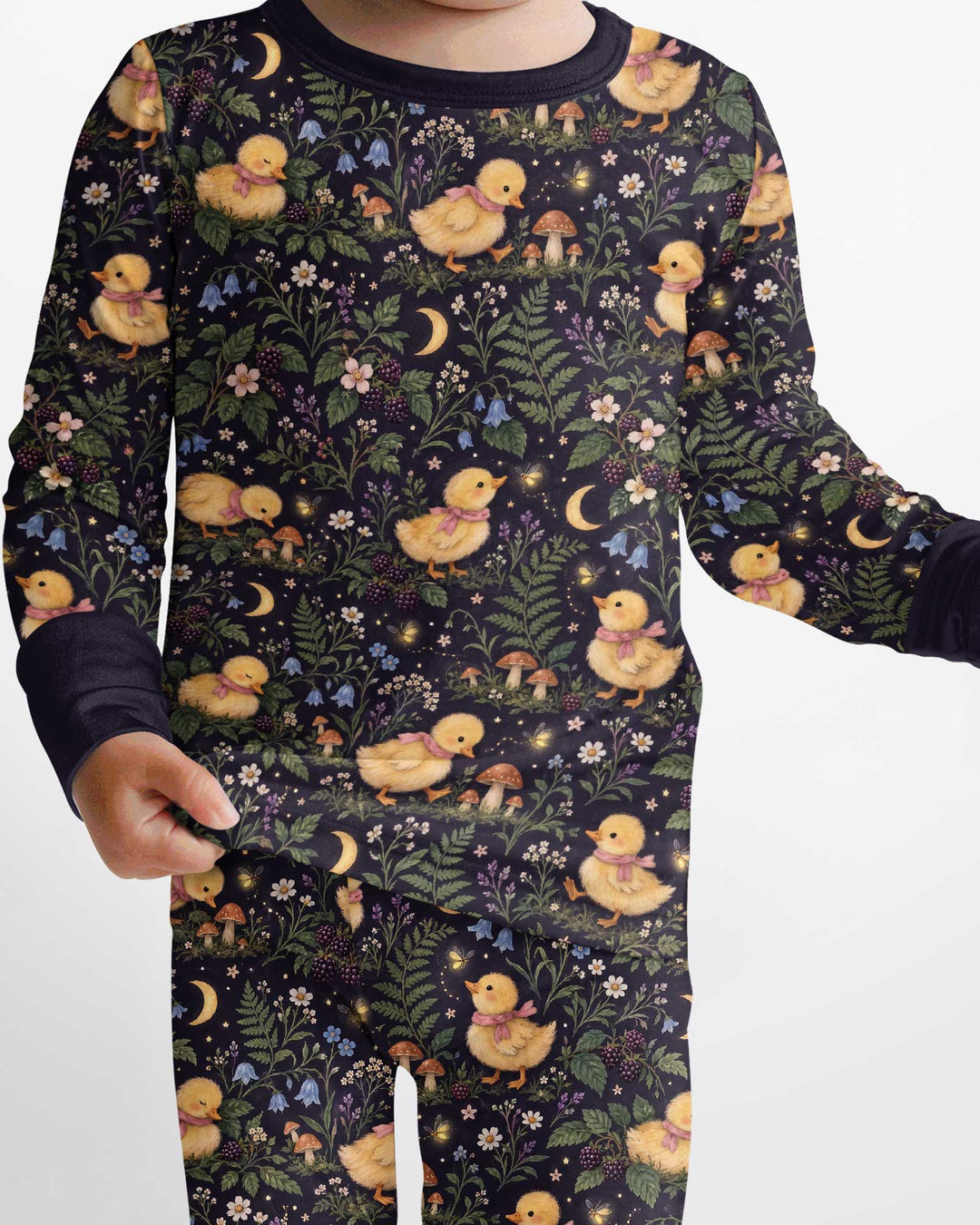 Little Duckling Dreams Bamboo Two Piece Long Sleeve Pajama Set