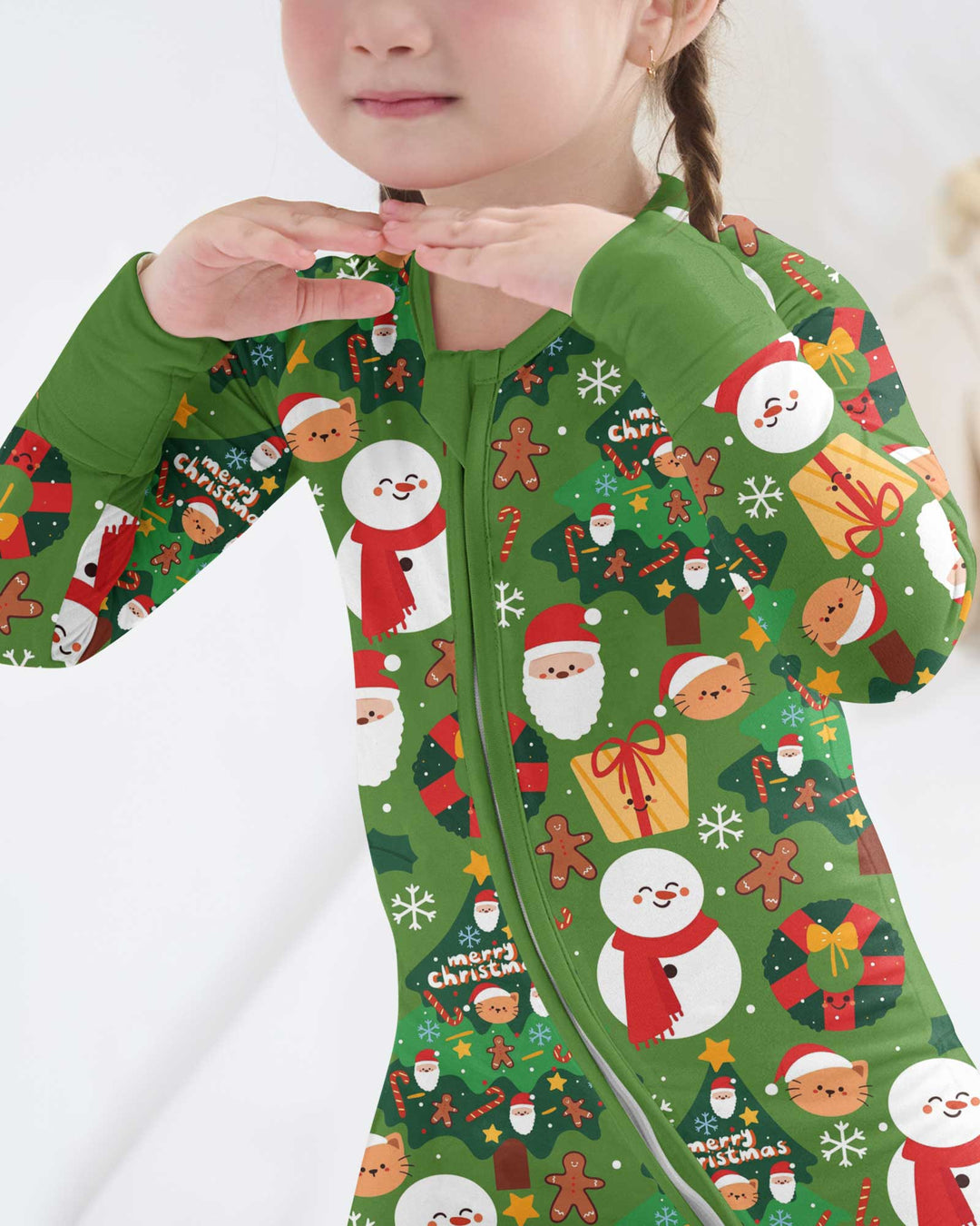 Snowmen Funny  Bamboo Convertible Zippy
