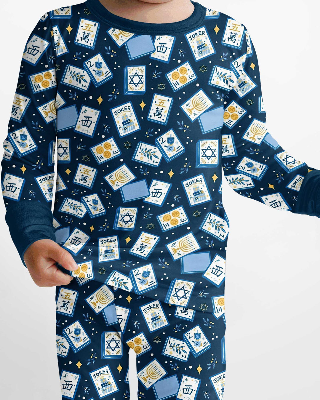 Love And Lights Bamboo Two Piece Long Sleeve Pajama Set