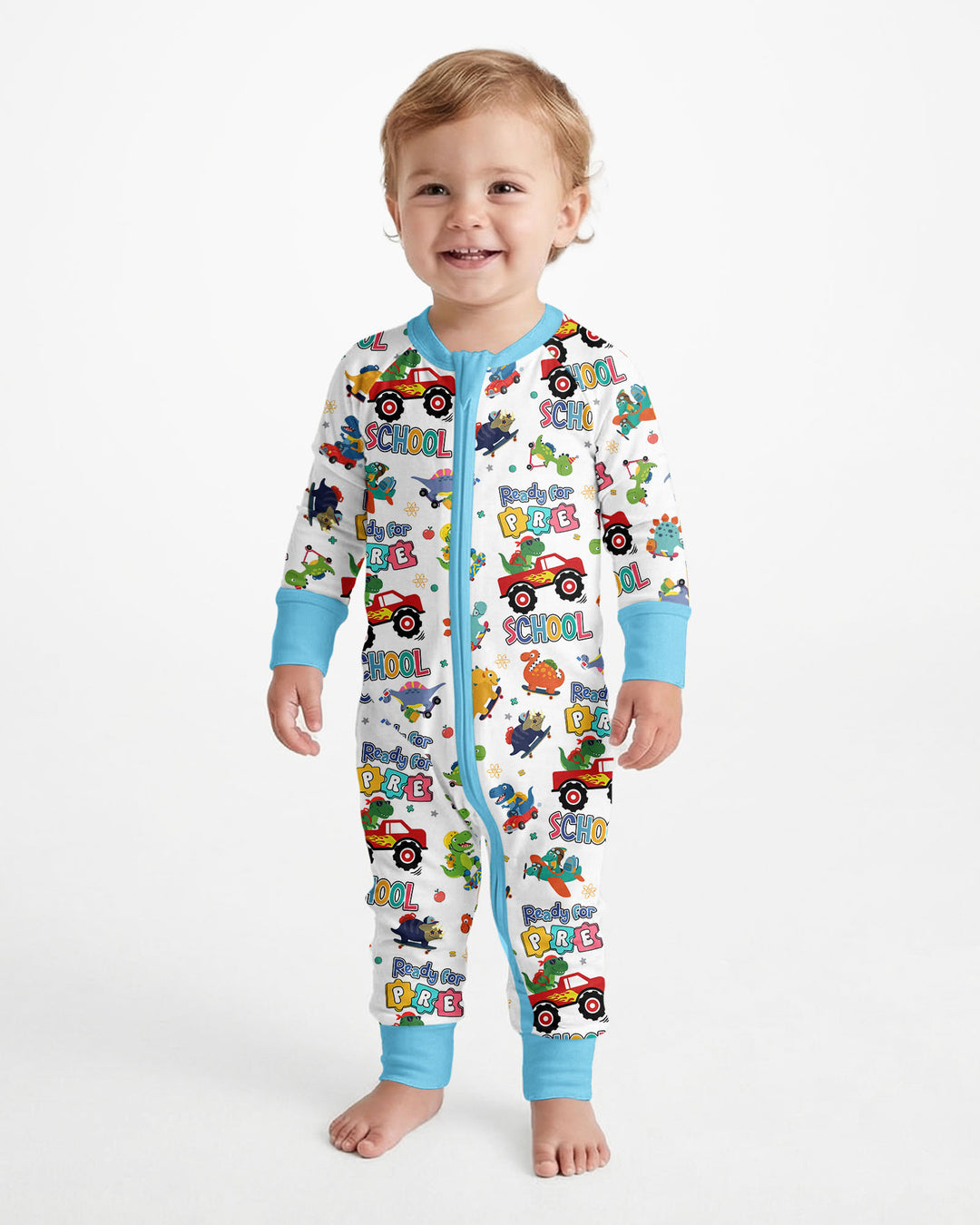 Gerippte Babykleidung mit individuellem Foto - Weich &amp; Skizzenhaft