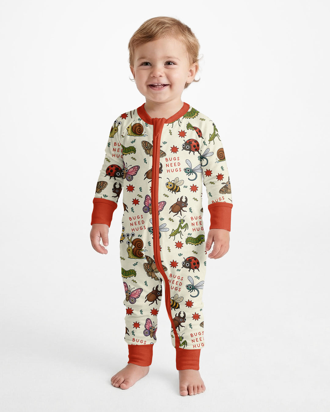 Bugs Need Hug Bamboo Convertible Zippy
