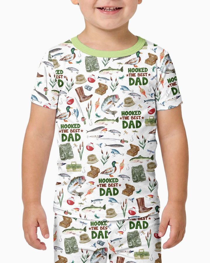 Zweiteiliges, kurzärmliges Pyjama-Set mit Marienkäfern