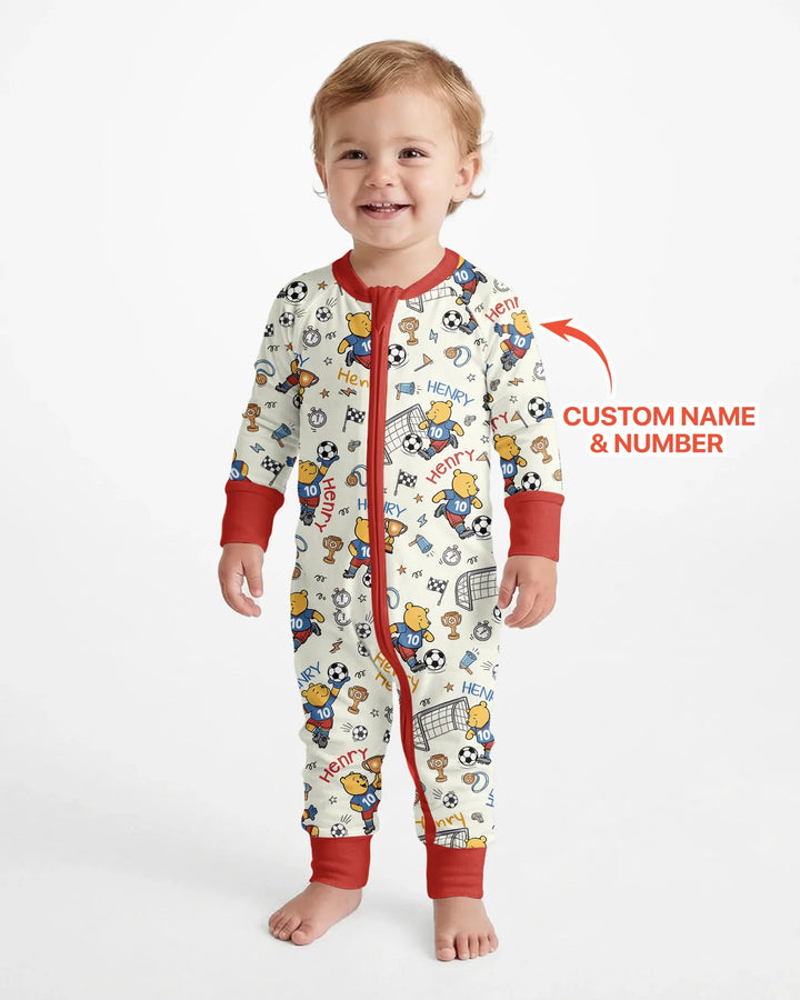 Gerippte Babykleidung mit individuellem Foto - Weich &amp; Skizzenhaft