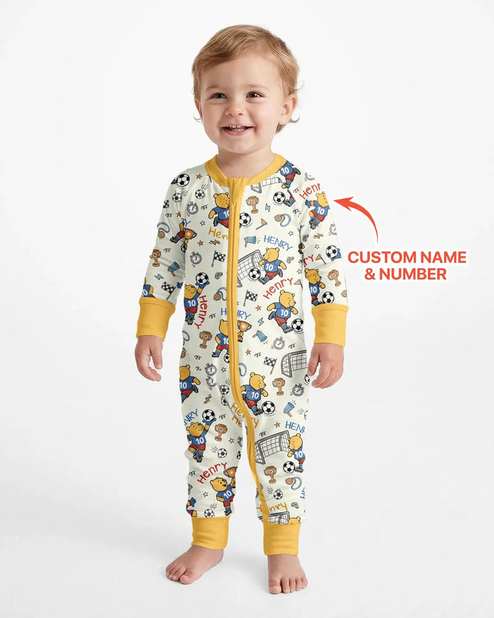 Gerippte Babykleidung mit individuellem Foto - Weich &amp; Skizzenhaft