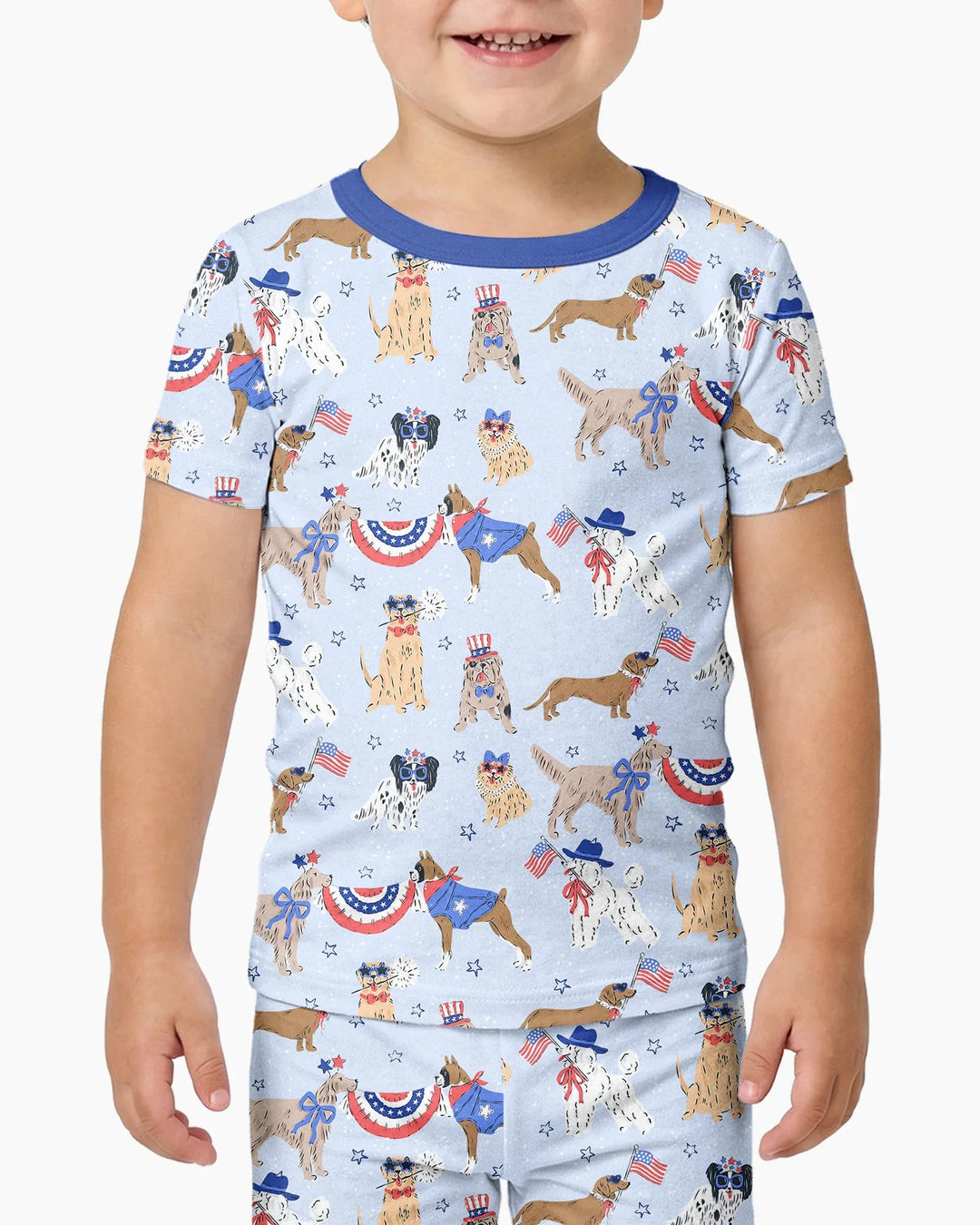 Zweiteiliges, kurzärmliges Pyjama-Set mit Marienkäfern