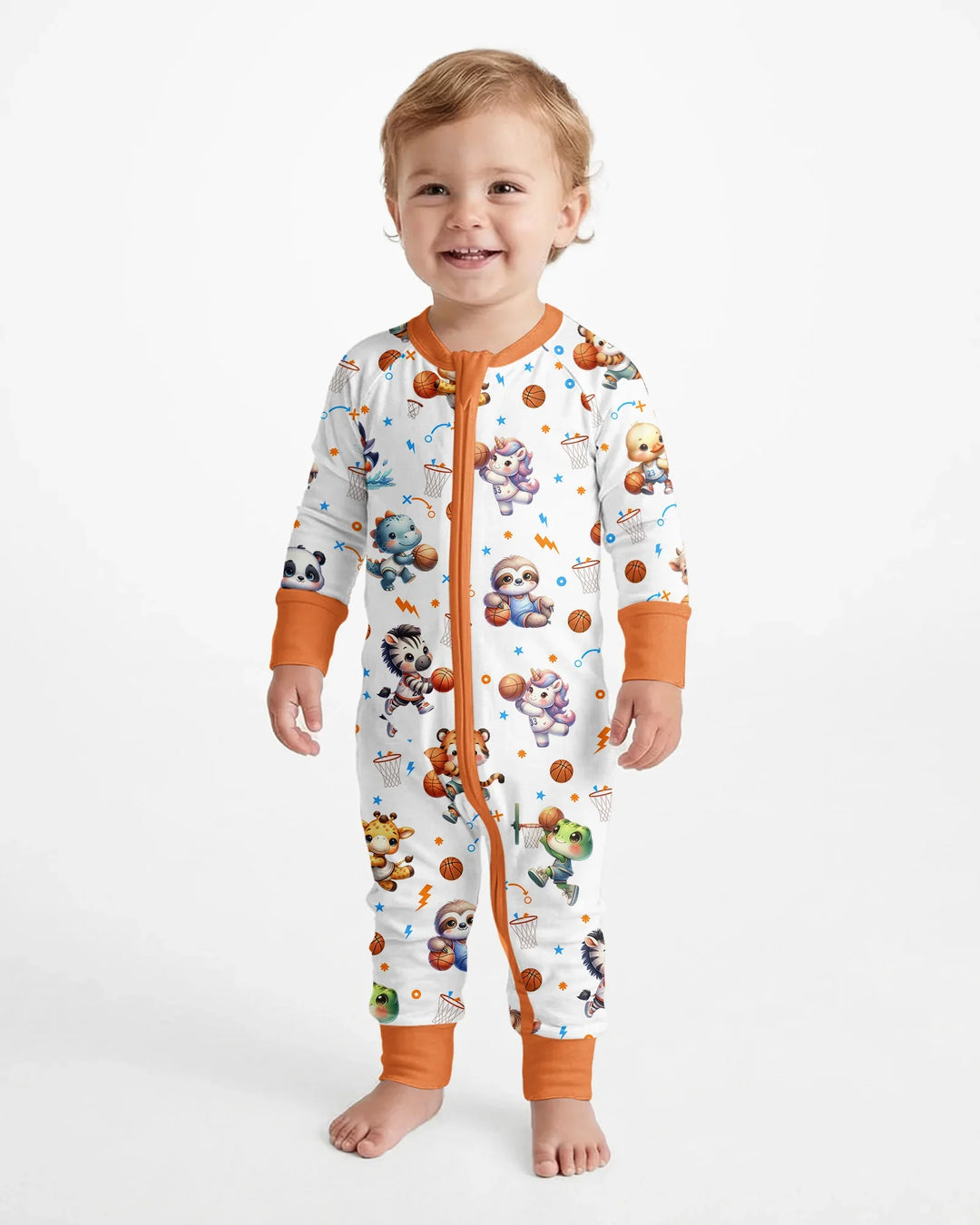 Gerippte Babykleidung mit individuellem Foto - Weich &amp; Skizzenhaft