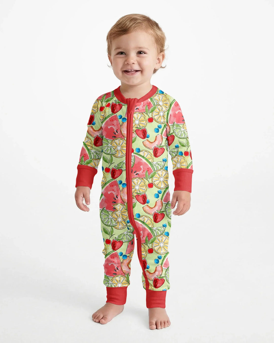 Gerippte Babykleidung mit individuellem Foto - Weich &amp; Skizzenhaft