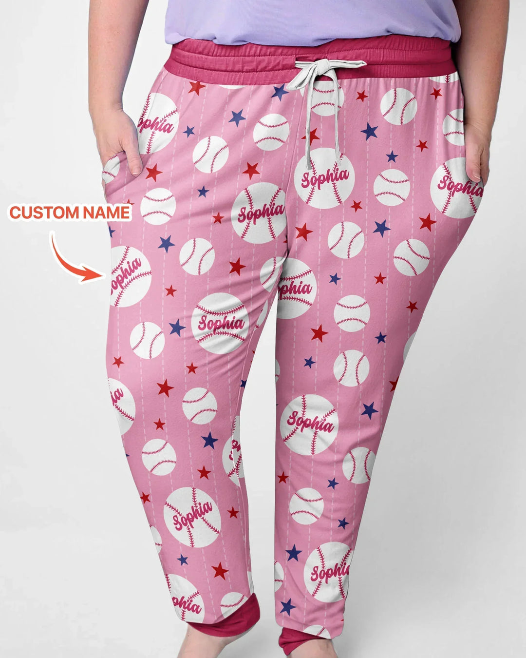 Personalisierter Name Rookie of The Year Passendes Pyjama-Set für Damen aus Bambus