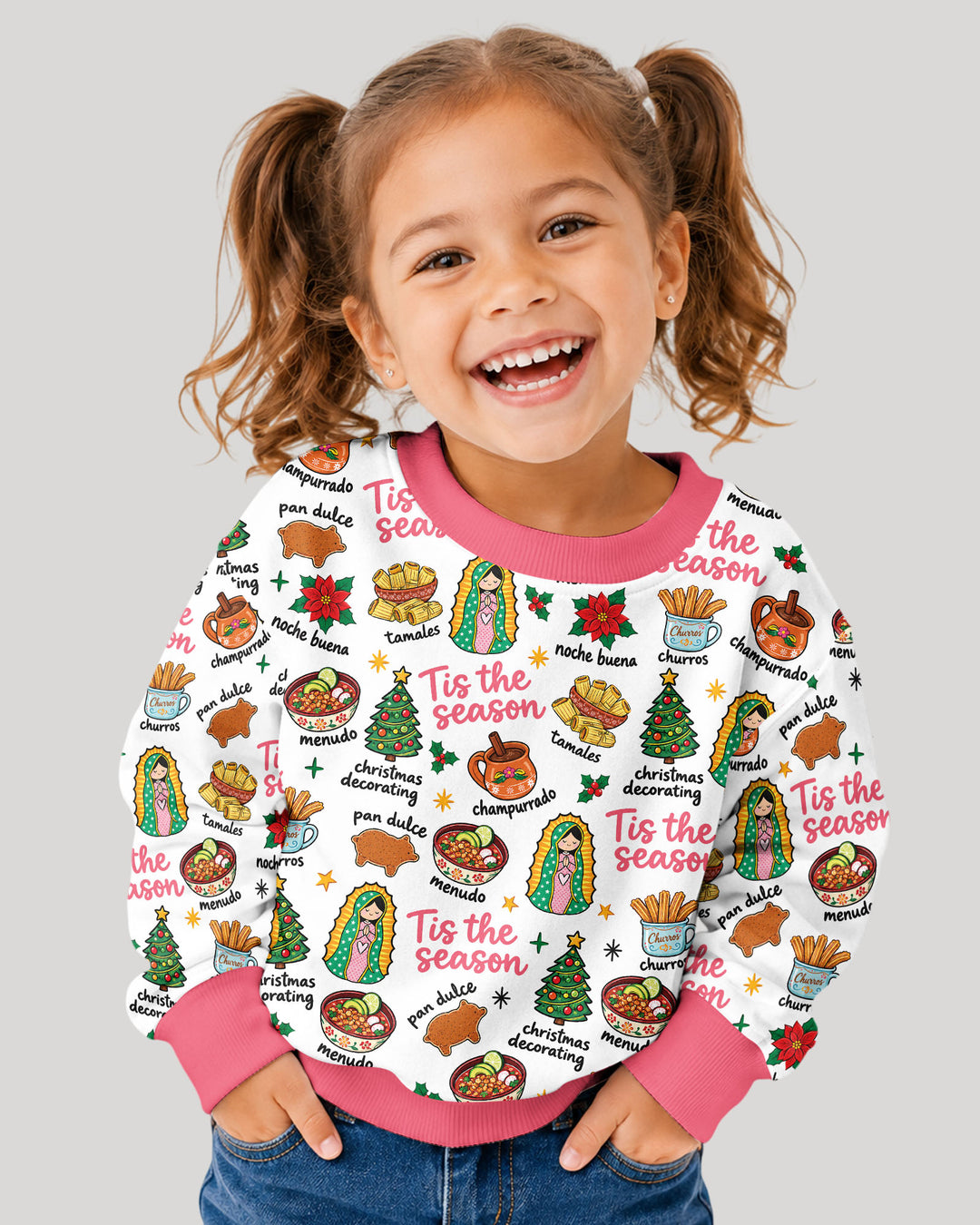 It's Abuelita and Pan Dulce Season Bamboo Crewneck Sweatshirt