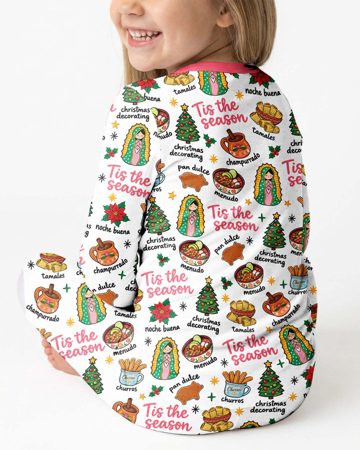 It's Abuelita and Pan Dulce Season Bamboo Two Piece Long Sleeve Pajama Set