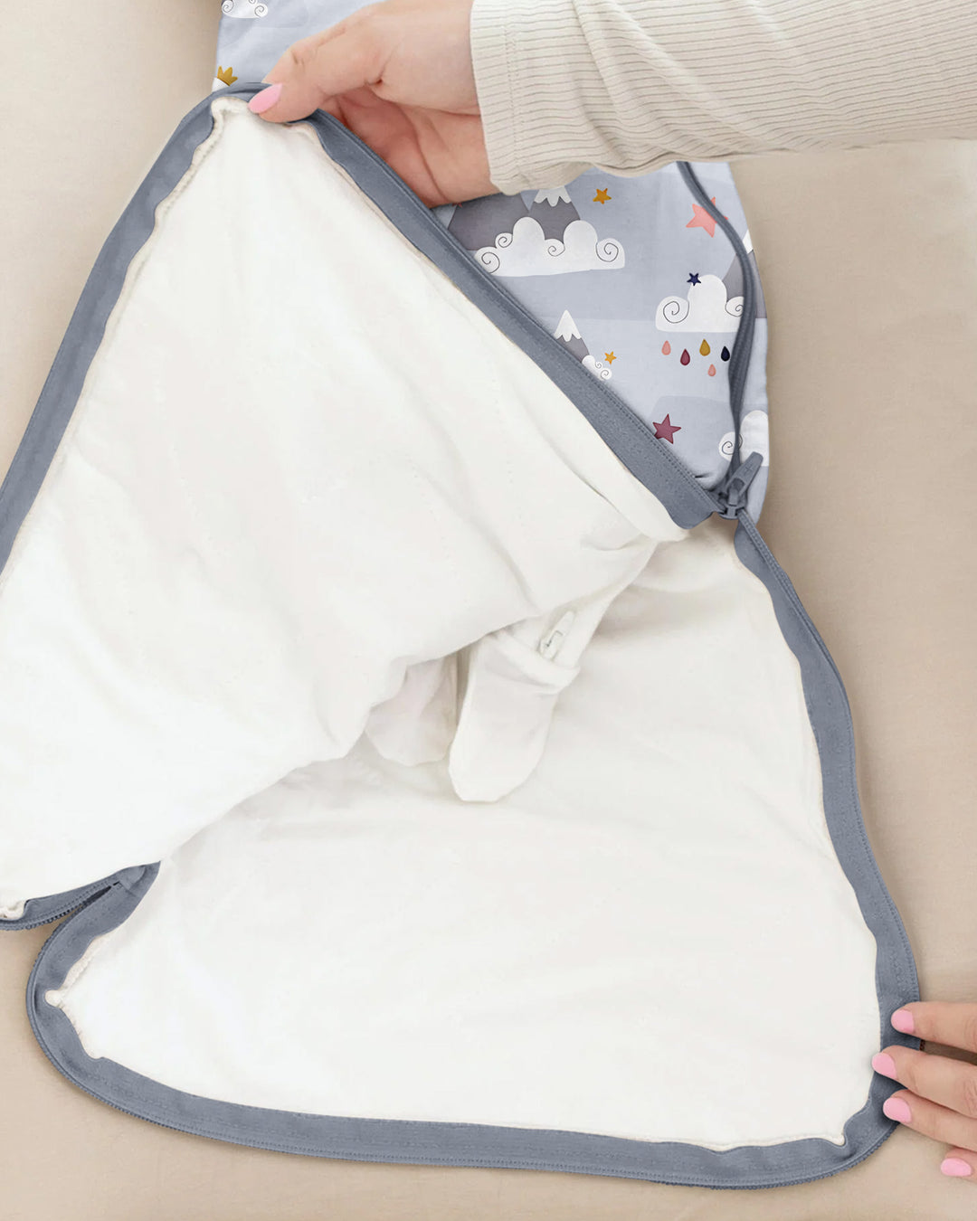 My Grandma Loves Me To The Moon And Back Bamboo Sleep Bag