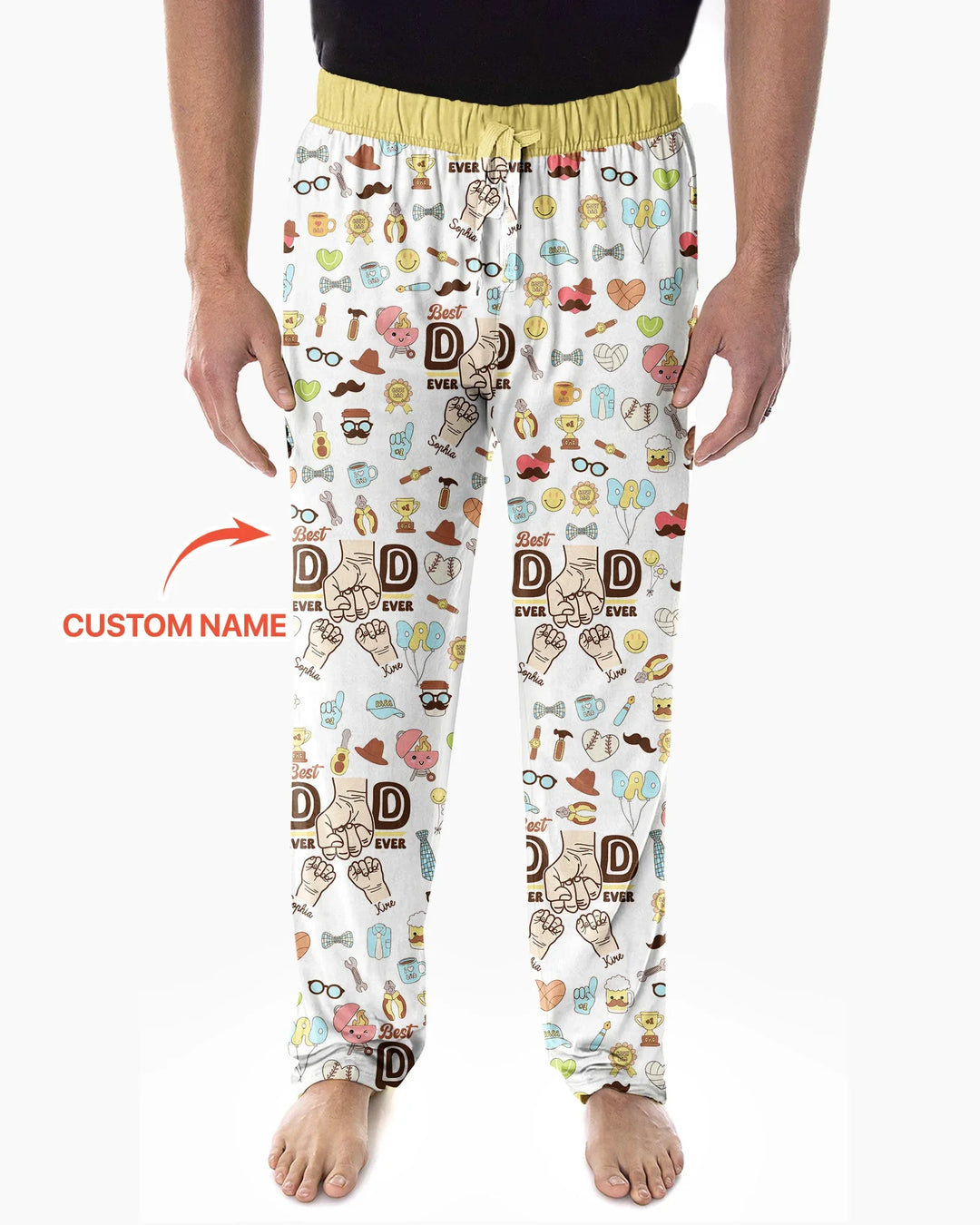 Vorlage Benutzerdefiniertes Herren-Pyjama-Set