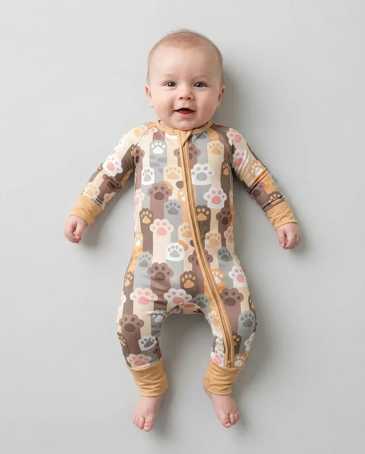 Gerippte Babykleidung mit individuellem Foto - Weich &amp; Skizzenhaft