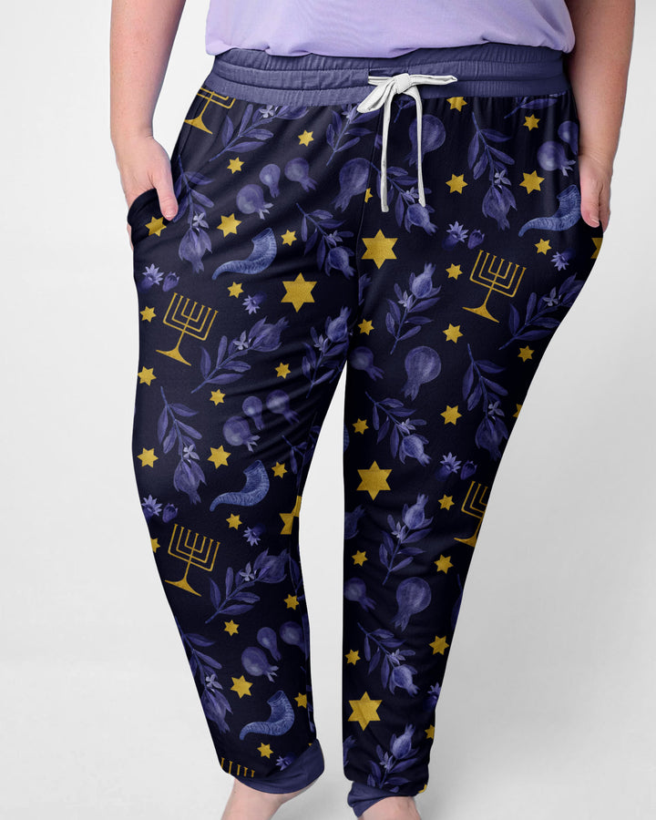 Vorlage Bambus Damen Pyjama Set