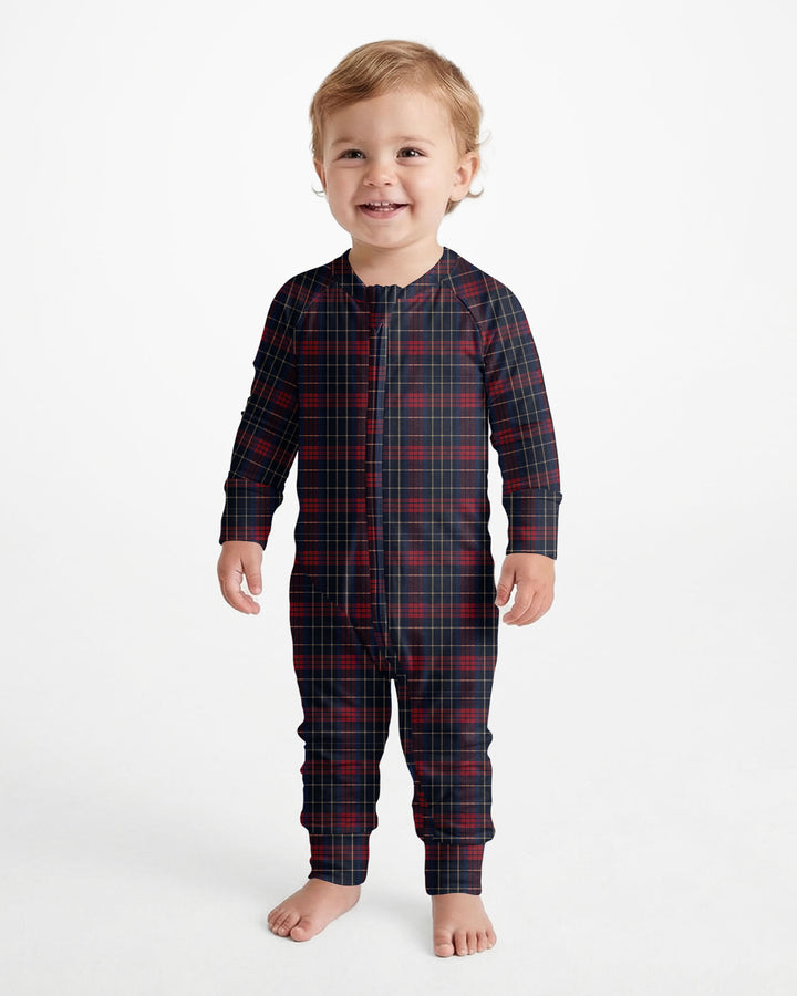 North Pole Plaid Bamboo Convertible Zippy