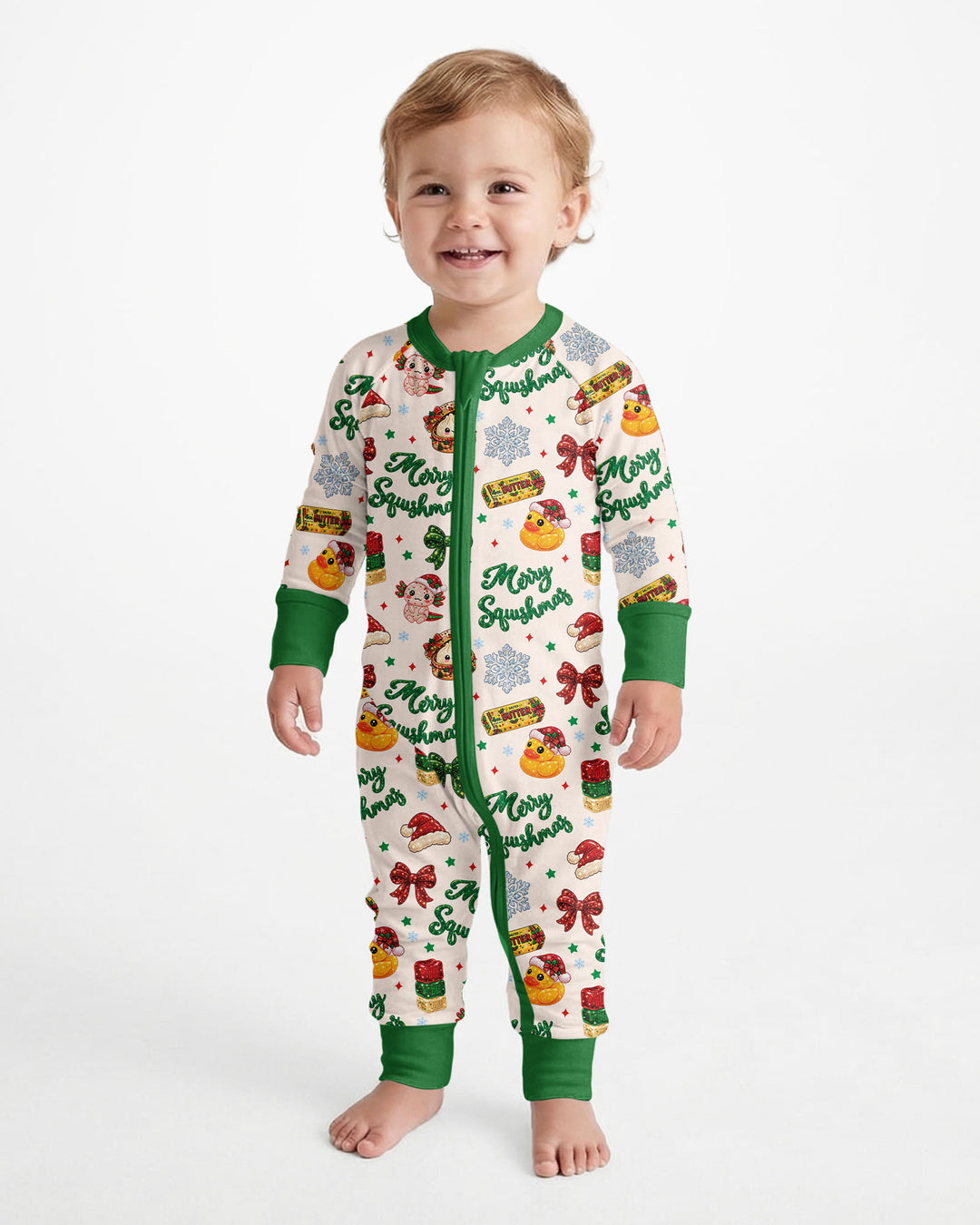 Merry Squishmas Bamboo Convertible Zippy