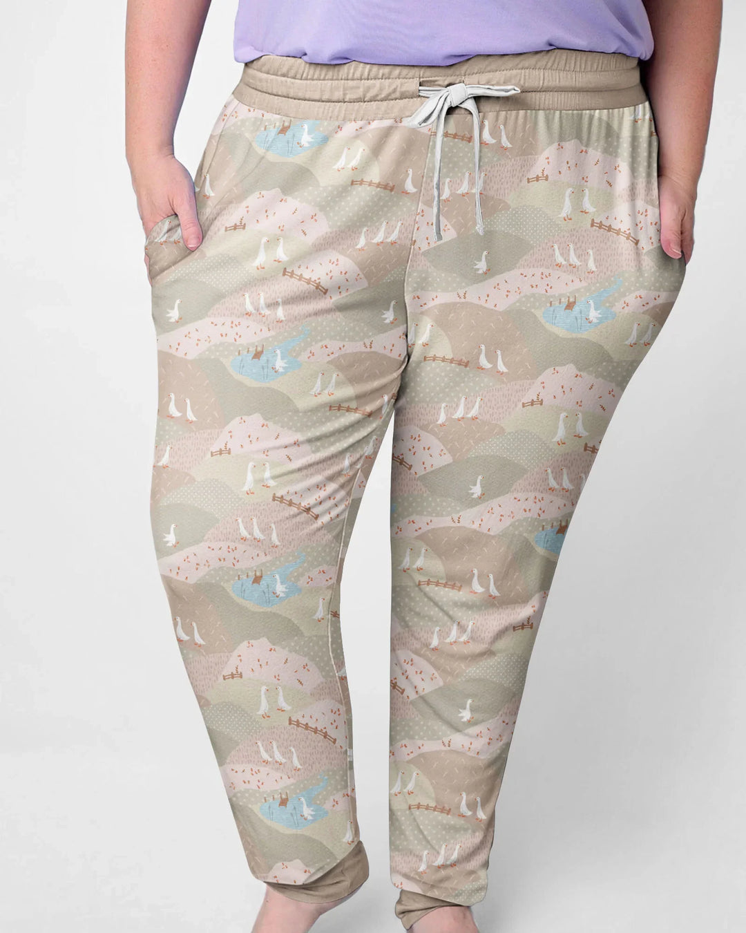 Vorlage Bambus Damen Pyjama Set