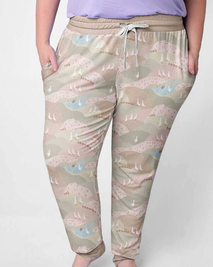 Vorlage Bambus Damen Pyjama Set