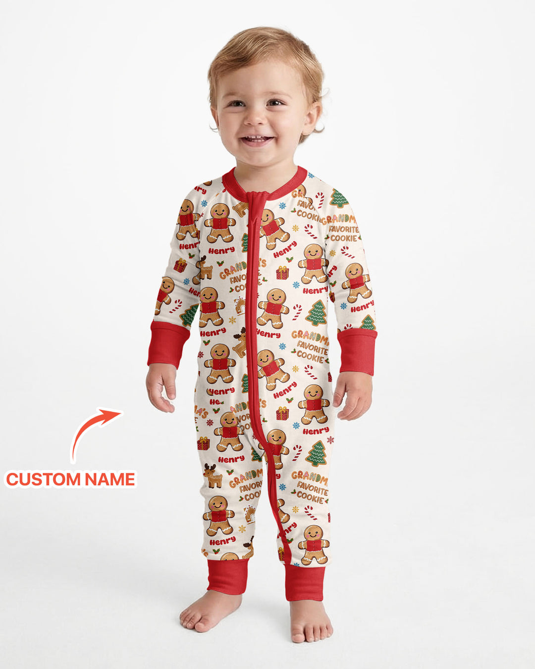 Personalized Grandma's Favorite Cookie Bamboo Convertible Zippy