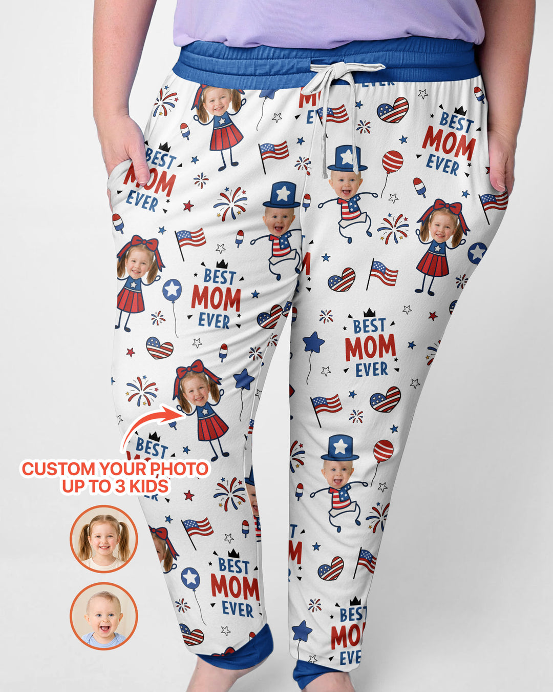 Template Damen Pyjama-Set aus personalisiertem Bambus