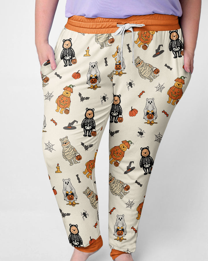 Retro Trick Or Treat Bamboo Women Pajama Set