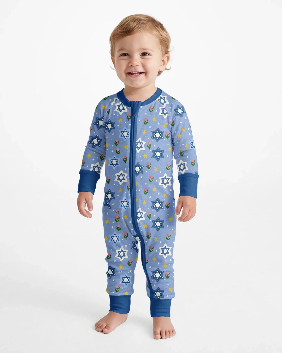 Gerippte Babykleidung mit individuellem Foto - Weich &amp; Skizzenhaft