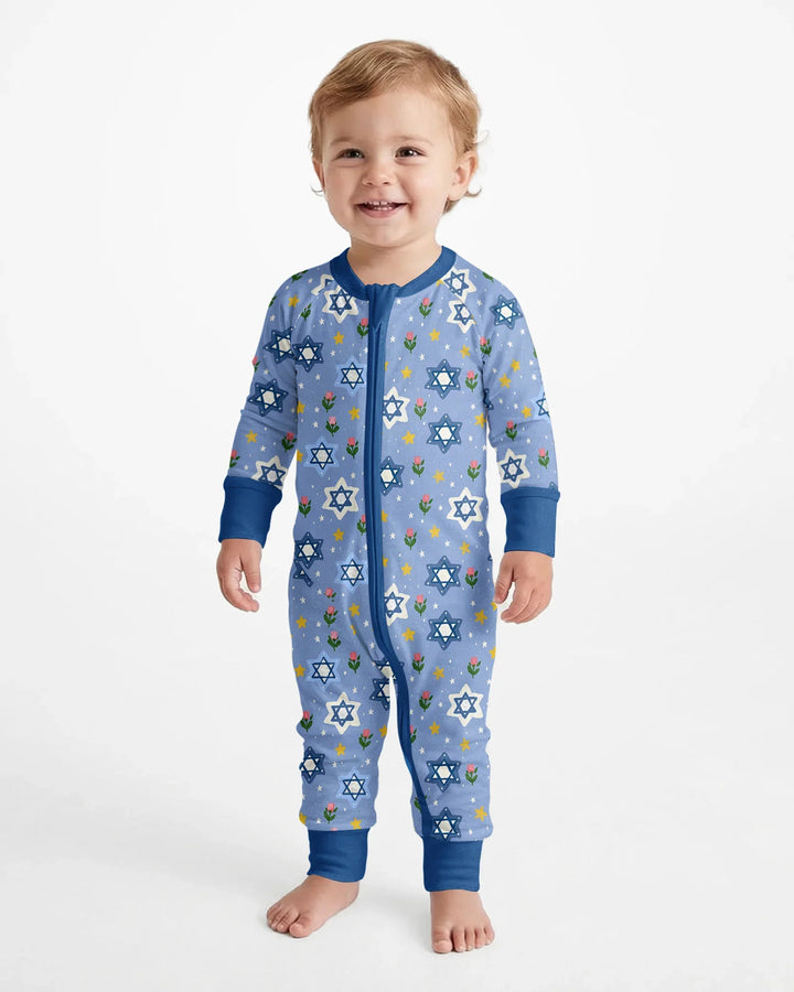 Gerippte Babykleidung mit individuellem Foto - Weich &amp; Skizzenhaft
