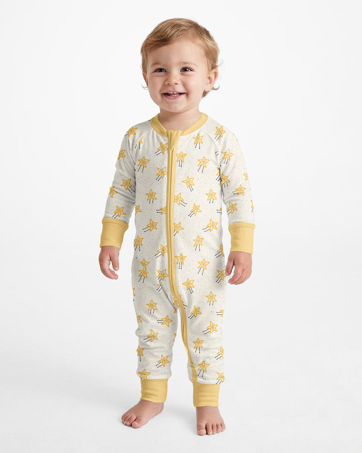 Gerippte Babykleidung mit individuellem Foto - Weich &amp; Skizzenhaft