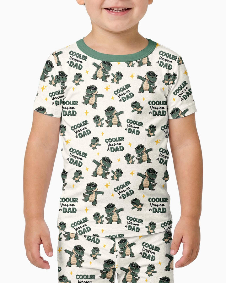 Zweiteiliges, kurzärmliges Pyjama-Set mit Marienkäfern