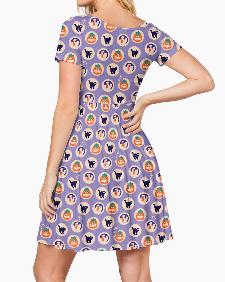 Vorlage Bambus Twirl Kleid