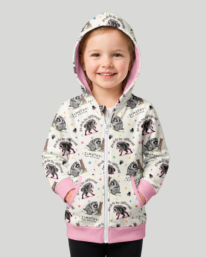 It's Okay to be Jimothy Bamboo Zip Hoodie