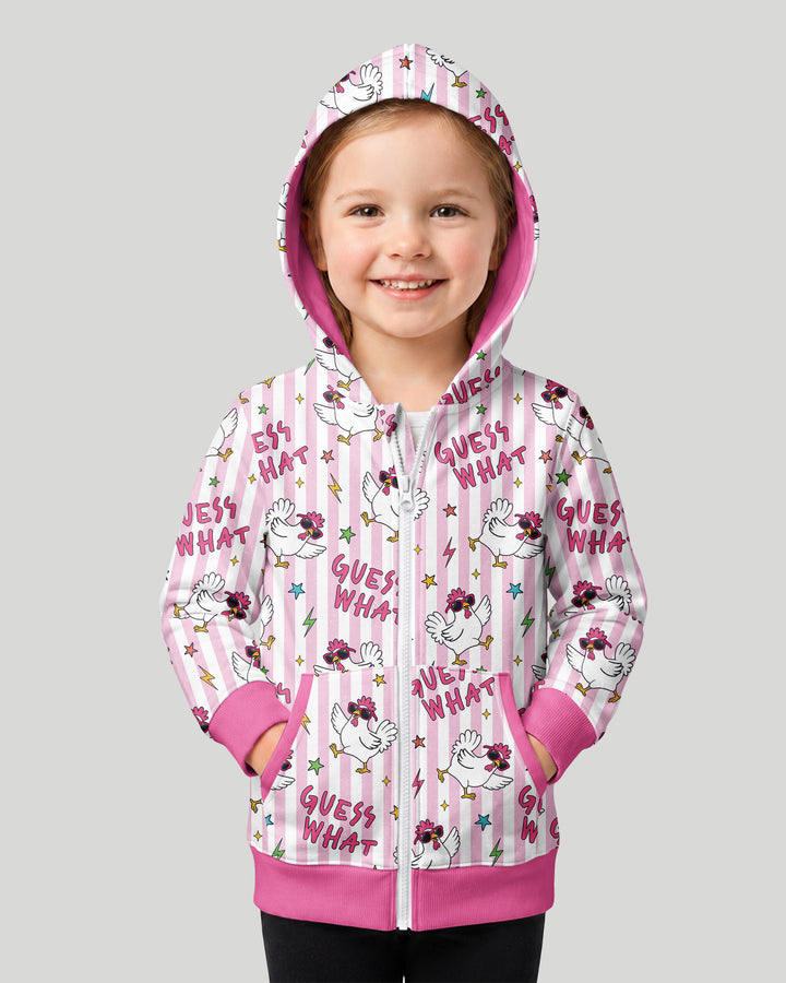 Guess What Chicken Butt! Bamboo Zip Hoodie