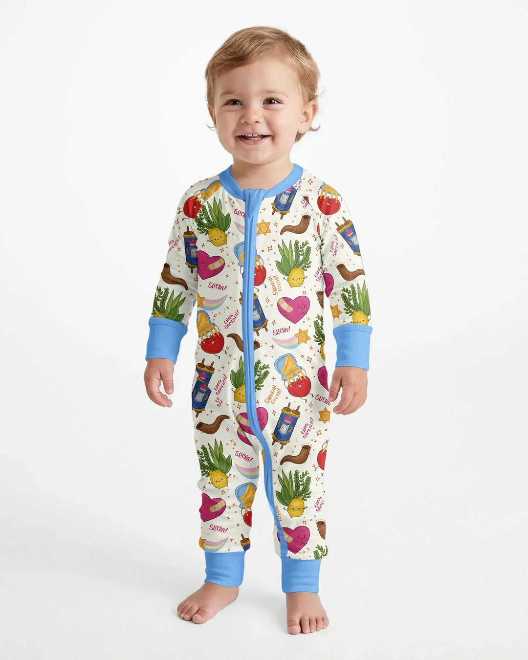 Gerippte Babykleidung mit individuellem Foto - Weich &amp; Skizzenhaft